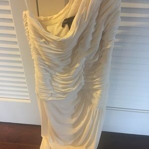 Bcbg off shoulder dress